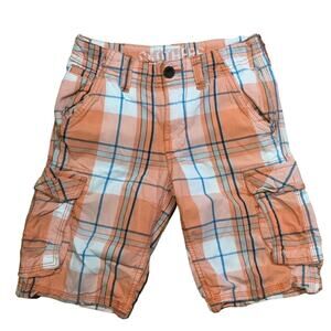 Brothers Plaid Cargo Short